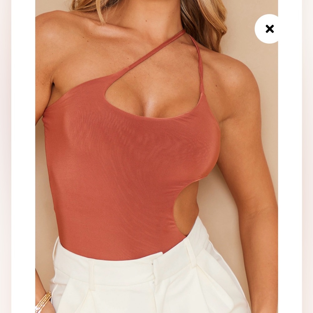 Pretty Little Thing Bodysuit with Cut Outs